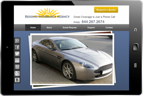 Responsive for Mobile Tablets